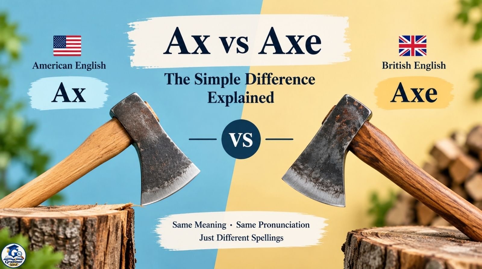 ax vs axe the simple difference most people don’t know
