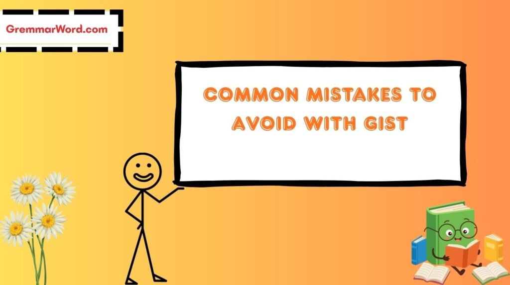 Jist or Gist 