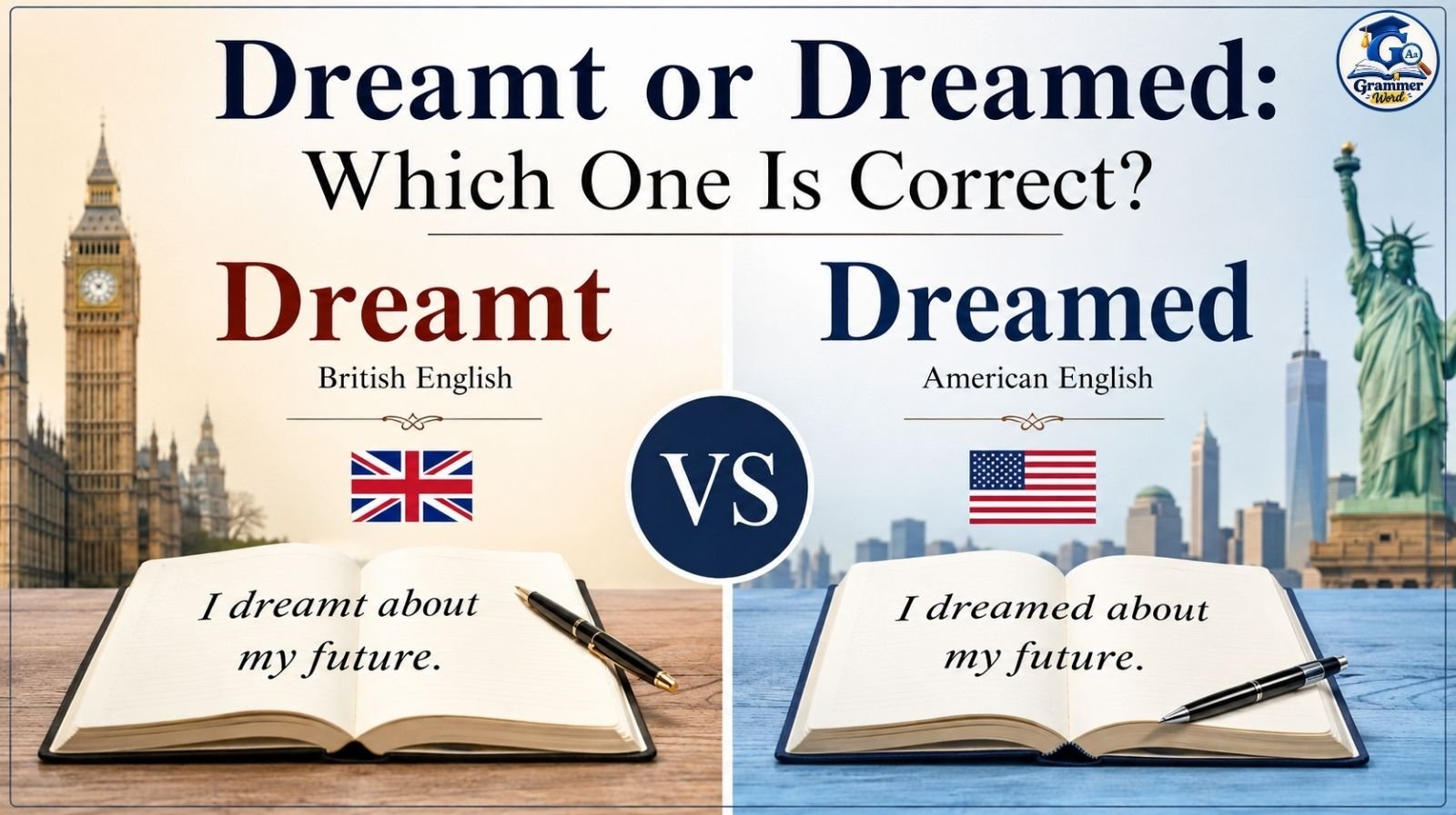 dreamt or dreamed which one is correct