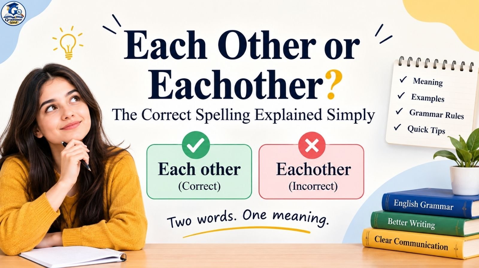 Each Other or Eachother? The Correct Spelling Explained Simply