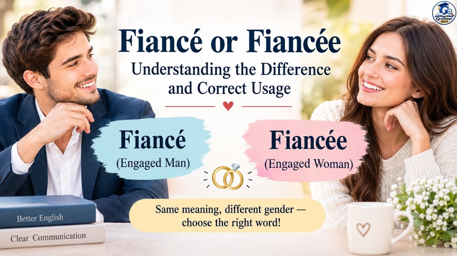 fiancé or fiancée understanding the difference and correct usage