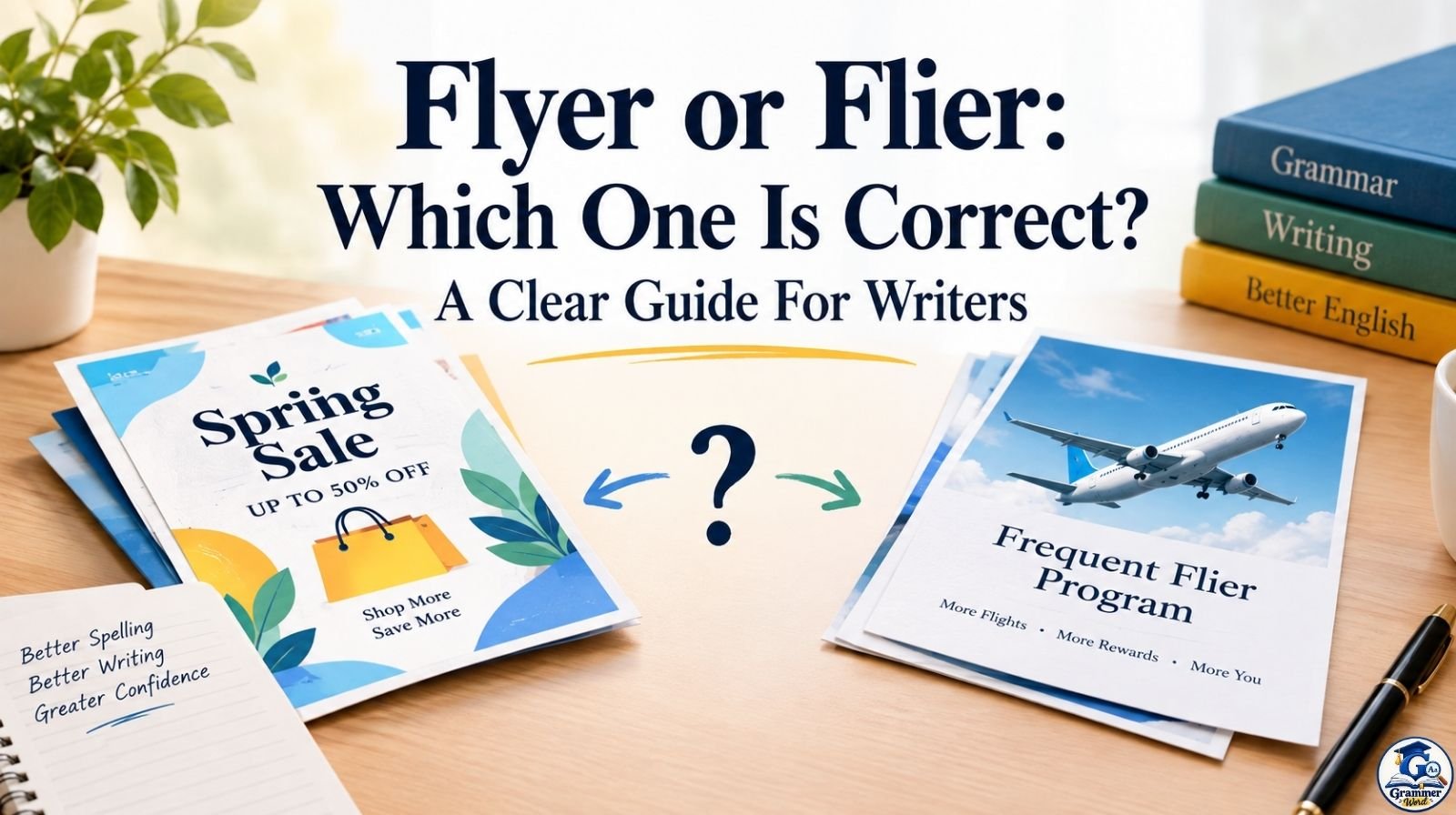 Flyer or Flier: Which One Is Correct? A Clear Guide For Writers