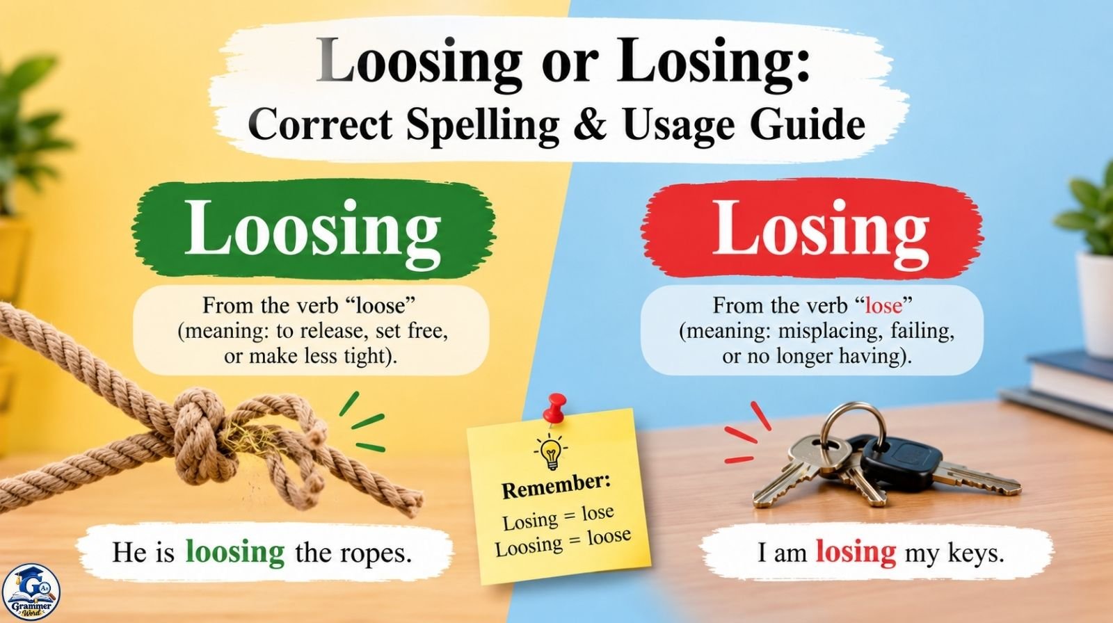 Loosing or Losing: What’s The Correct Spelling And When To Use It?