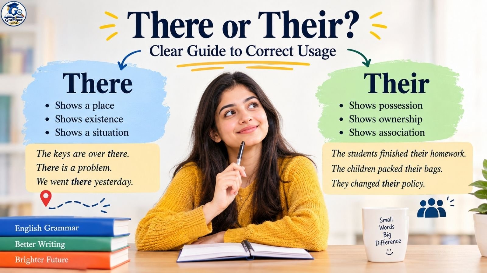 there or their clear guide to correct usage