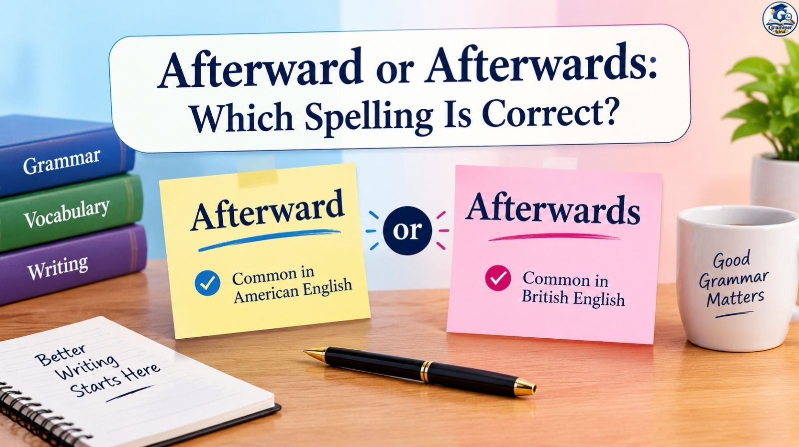 Afterward or Afterwards: Which Spelling Is Correct?