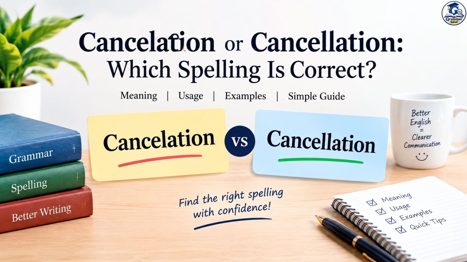 Cancelation or Cancellation: Which Spelling Is Correct?