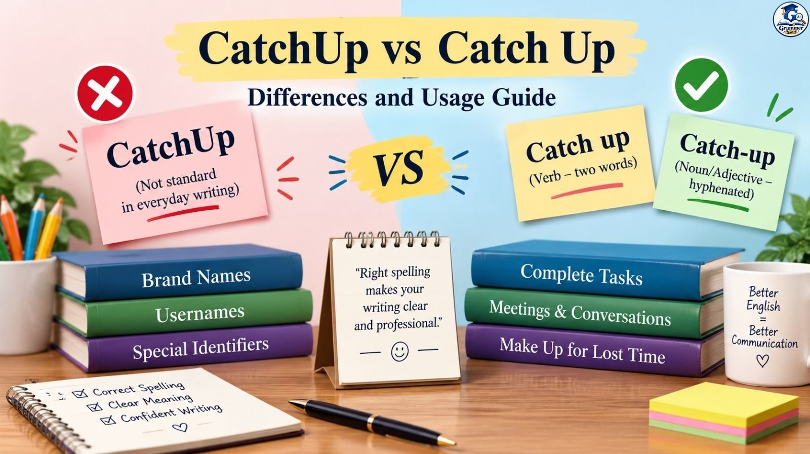 CatchUp vs Catch Up: Differences, Meaning, And Correct Usage