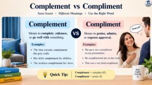 Complement vs Compliment: Stop Confusing These Words Today