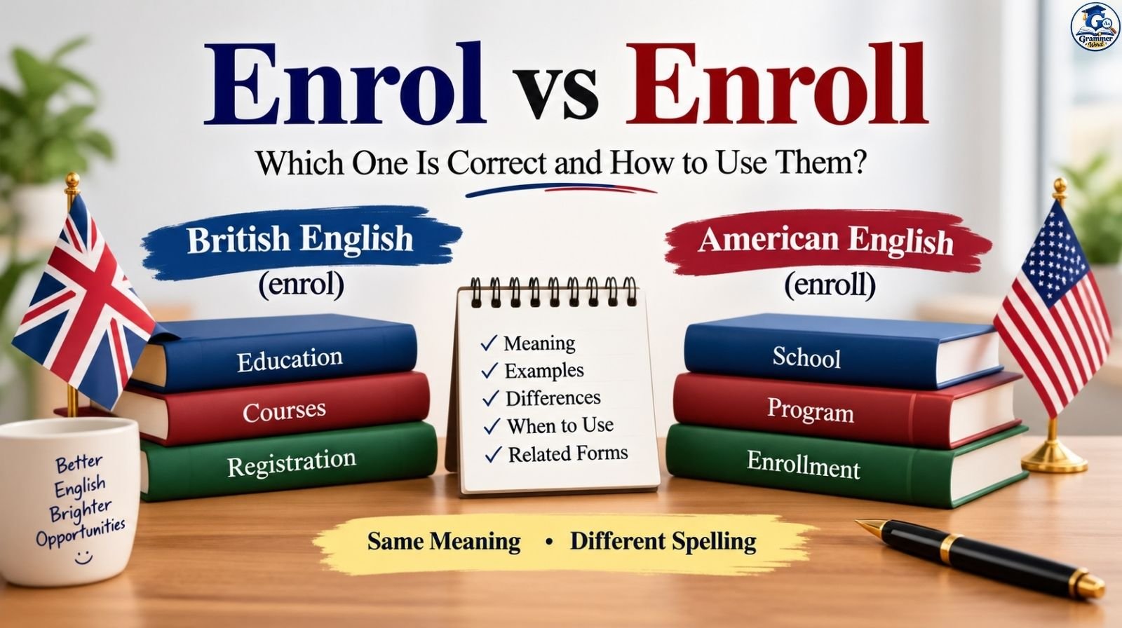 Enrol vs Enroll: Which One Is Correct And How To Use Them?