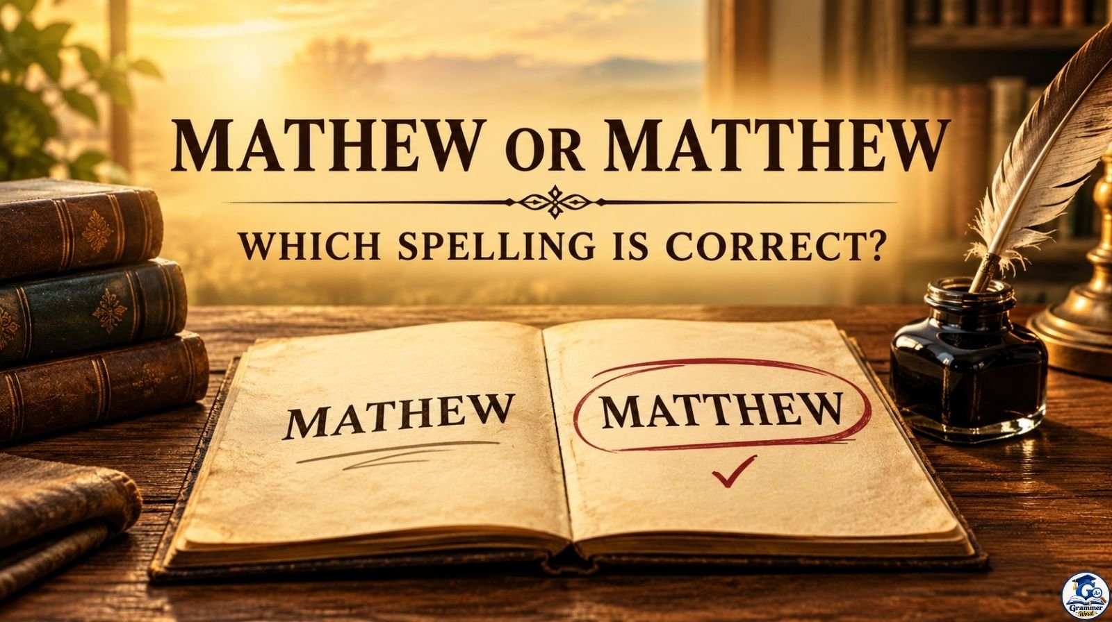 Mathew or Matthew: Which Spelling Is Correct?