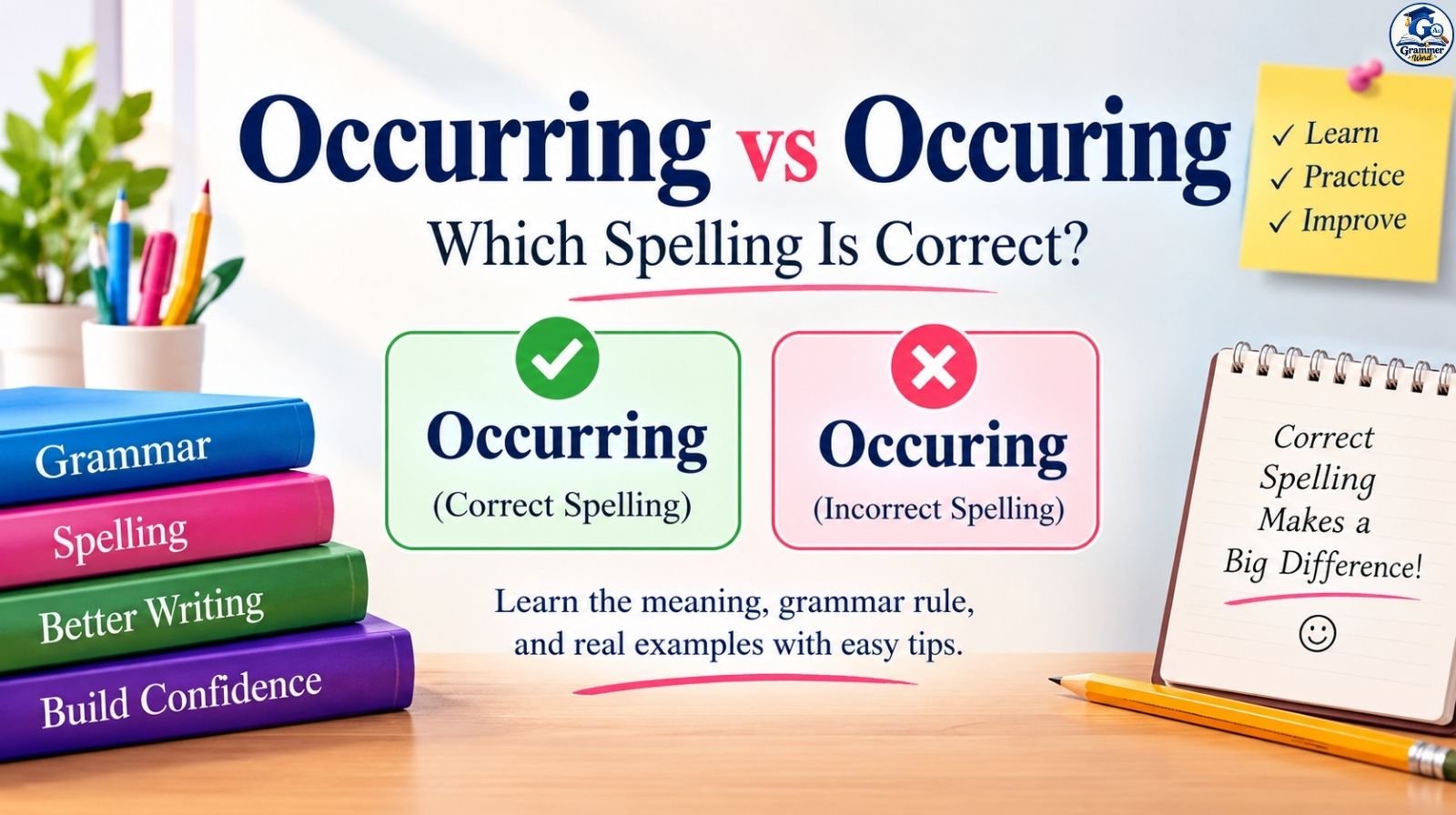 Occurring vs Occuring: Which One Is Correct?