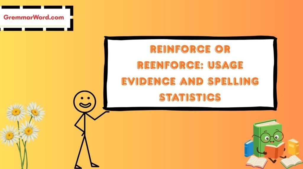 Reinforce or Reenforce