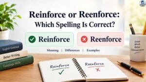 Reinforce or Reenforce: Which Spelling Is Actually Correct?