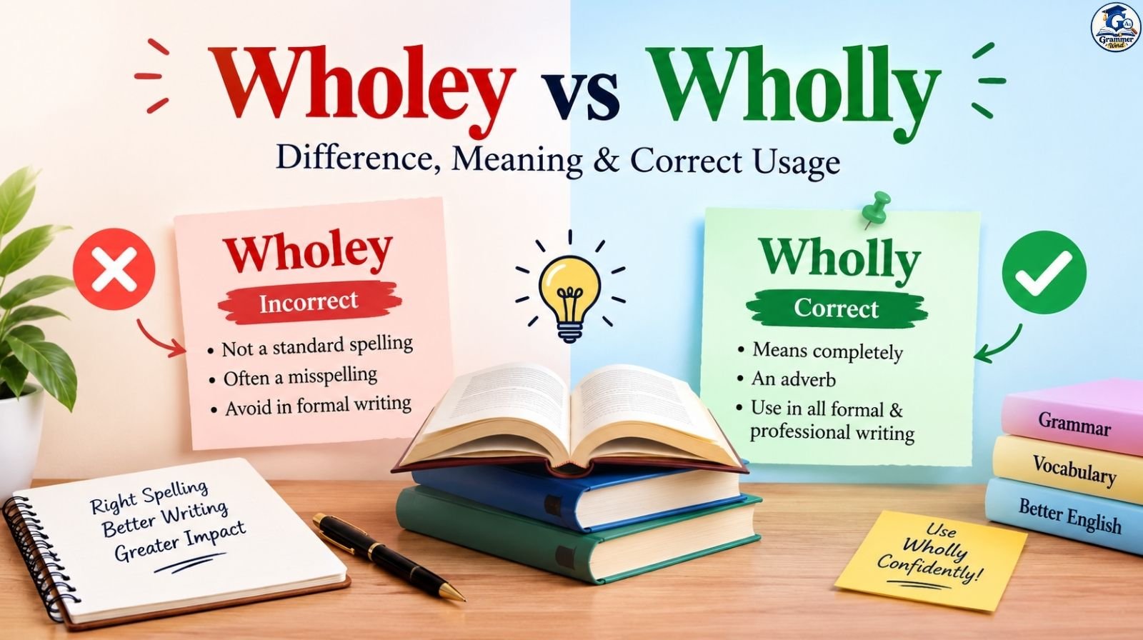 Wholey vs Wholly: Difference, Meaning, And Correct Usage
