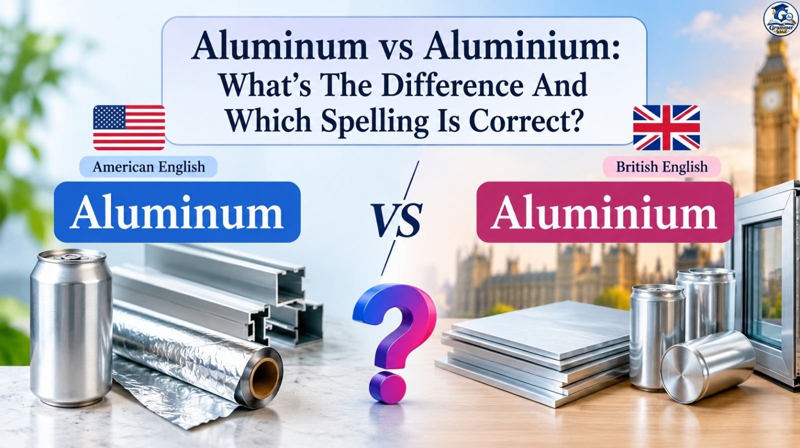 Aluminum vs Aluminium: What's The Difference And Which Spelling Is Correct?